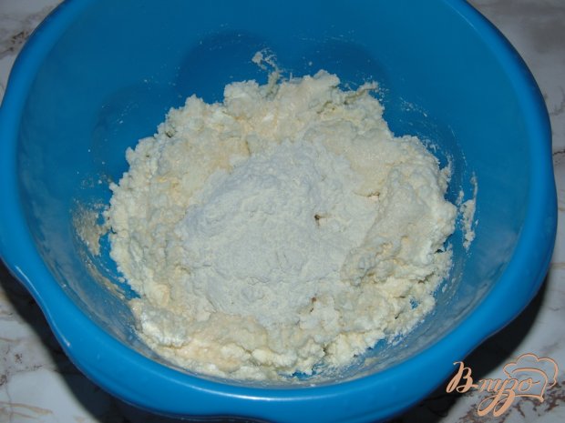 Сырники с персиками Сырники с персиками