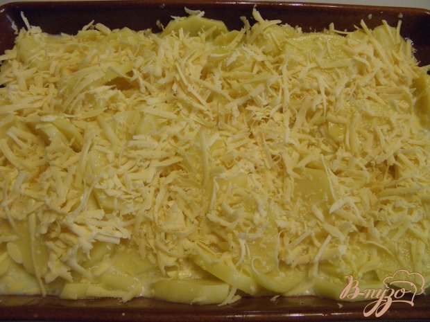 Картофель с молоком и сыром Картофель с молоком и сыром