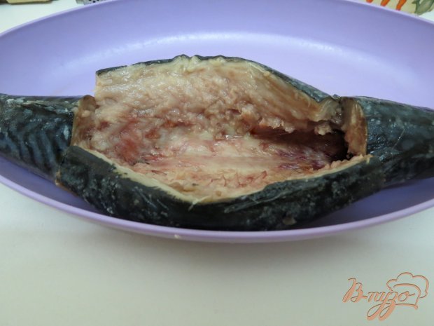 Скумбрия фаршированная грибами Скумбрия фаршированная грибами