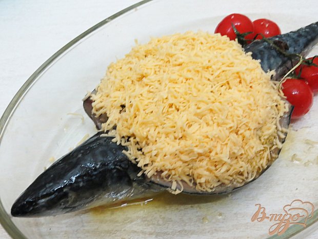 Скумбрия фаршированная грибами Скумбрия фаршированная грибами