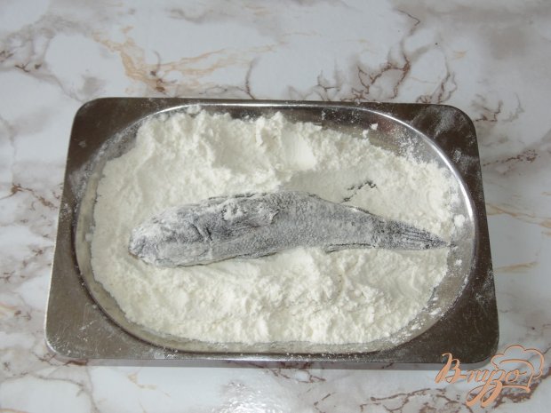 Жареные бычки с овощами Жареные бычки с овощами