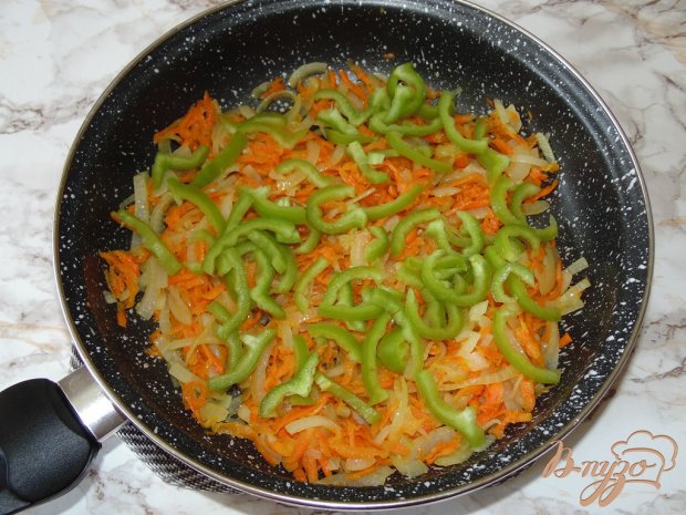 Жареные бычки с овощами Жареные бычки с овощами
