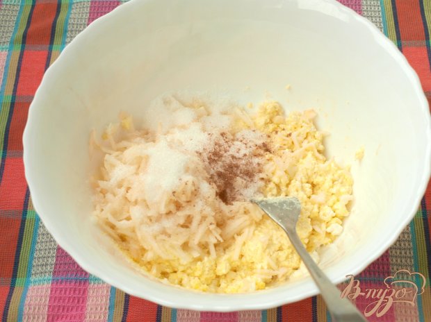 Яблочные сырники Яблочные сырники