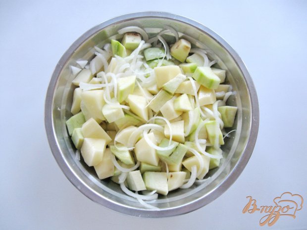 Цыпленок запеченный с овощами Цыпленок запеченный с овощами