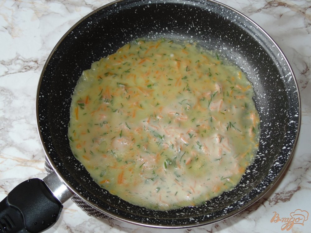 Морковные блины с мясом птицы Морковные блины с мясом птицы