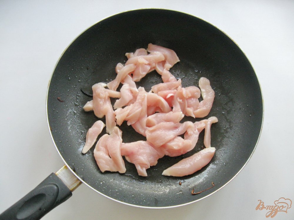 Куриная грудка с овощами в сметане Куриная грудка с овощами в сметане