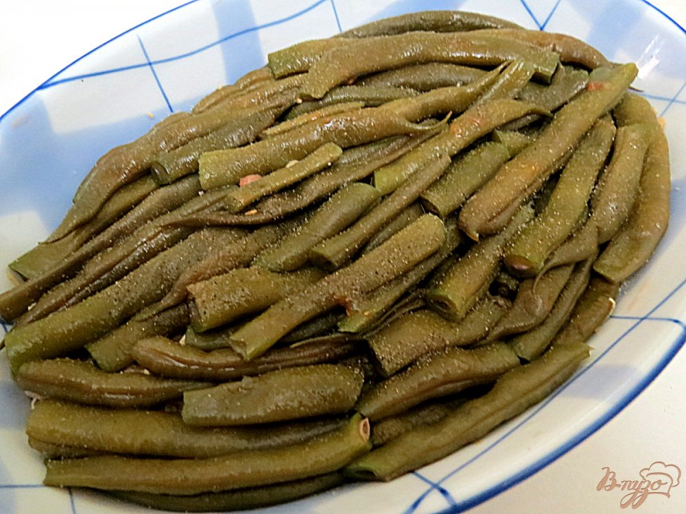 Запеканка из стручковой фасоли, баклажанов и фарша Запеканка из стручковой фасоли, баклажанов и фарша