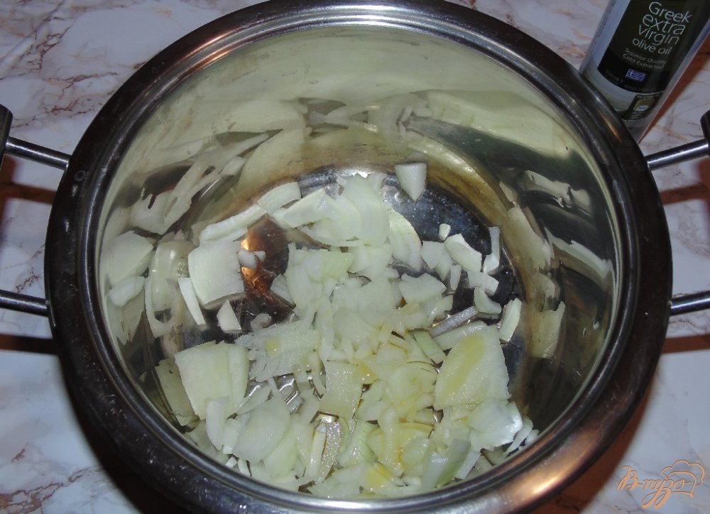 Булгур с луком и сладким перцем Булгур с луком и сладким перцем