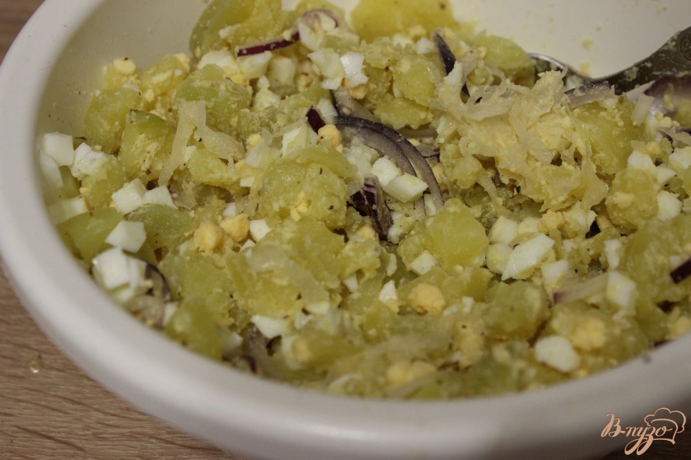 Картофельный салат по-сельски Картофельный салат по-сельски