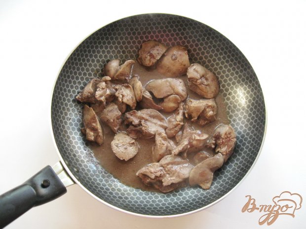 Спагетти с печенью и овощами Спагетти с печенью и овощами