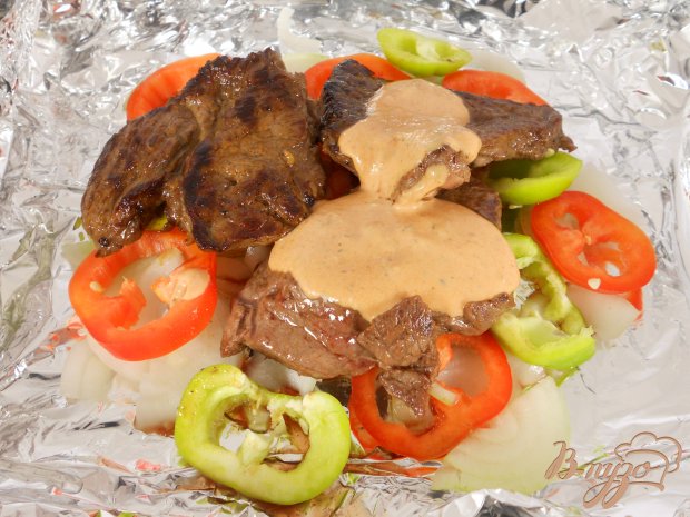 Острая говядина с овощами Острая говядина с овощами