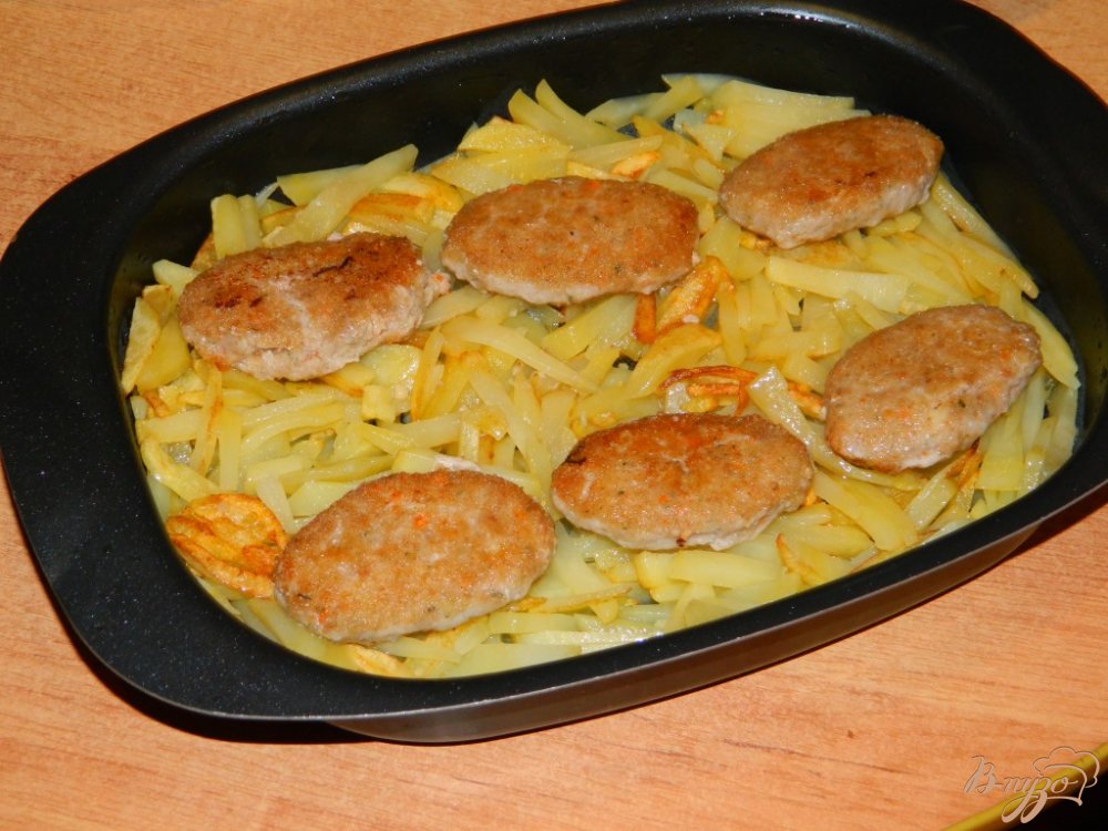 Сытная картофельная запеканка Сытная картофельная запеканка