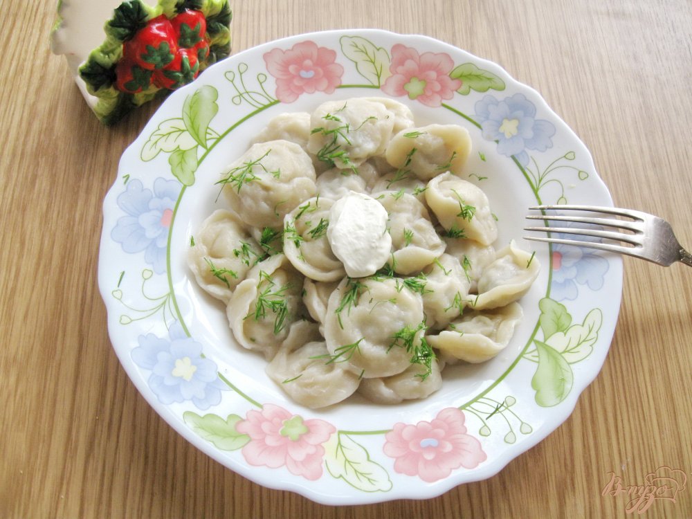 Пельмени с курицей Пельмени с курицей