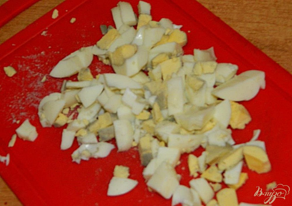 Салат с ананасами и крабовыми палочками Салат с ананасами и крабовыми палочками