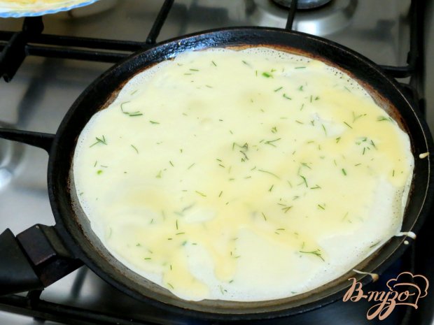 Блины с фаршем и грибами Блины с фаршем и грибами
