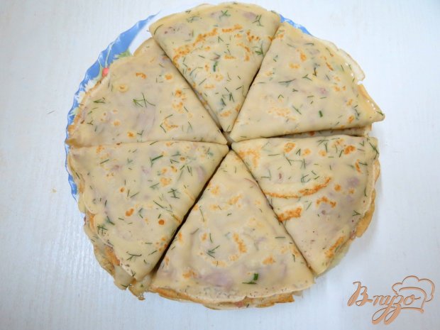 Блины с фаршем и грибами Блины с фаршем и грибами