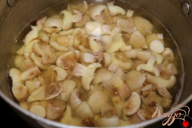 Маслята жаренные с луком и чесноком Маслята жаренные с луком и чесноком