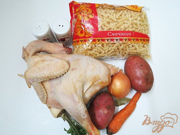 Суп картофельный, на курином бульоне Суп картофельный, на курином бульоне