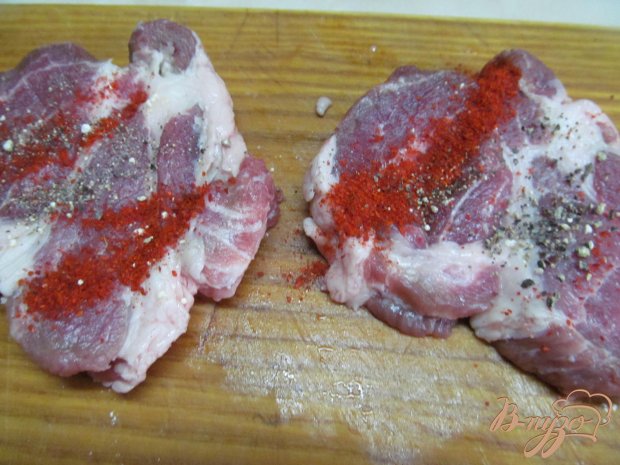 Свинина с соусом из айвы Свинина с соусом из айвы