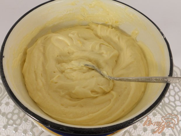 Лимонный кекс с персиками Лимонный кекс с персиками
