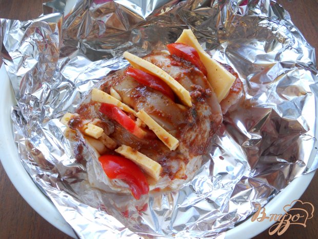 Грудка куриная с помидорами и сыром на пару Грудка куриная с помидорами и сыром на пару