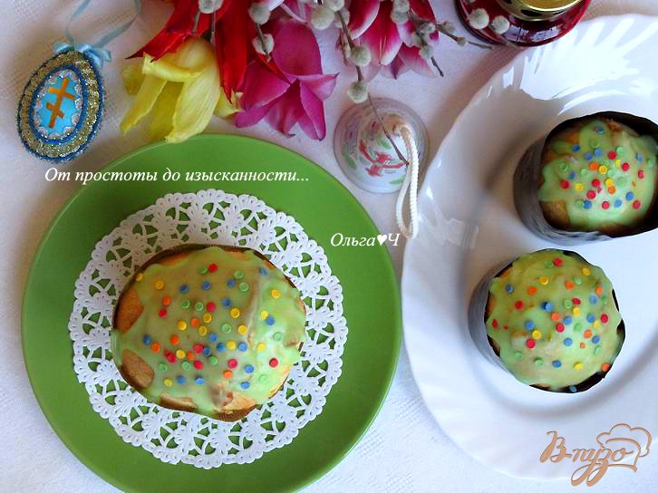 Настоящие пасхальные куличи Настоящие пасхальные куличи