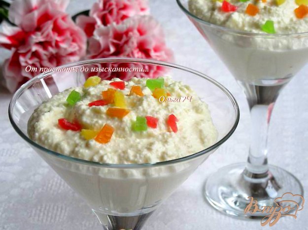 фото рецепта: Творожная масса с цукатами