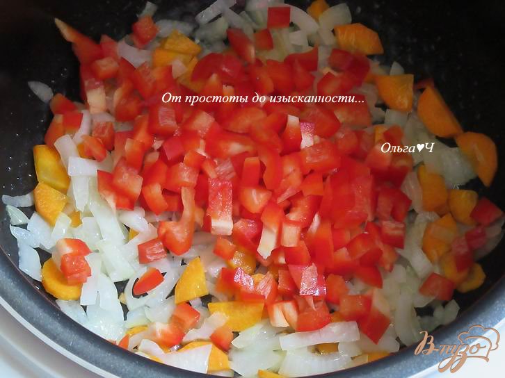 Нут с кабачком и сладким перцем Нут с кабачком и сладким перцем