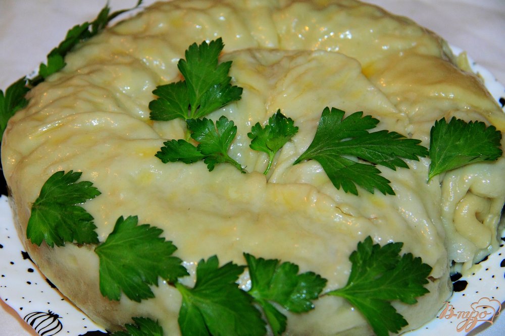 Фото приготовление рецепта: Ханум с мясным фаршем и картофелем шаг №13