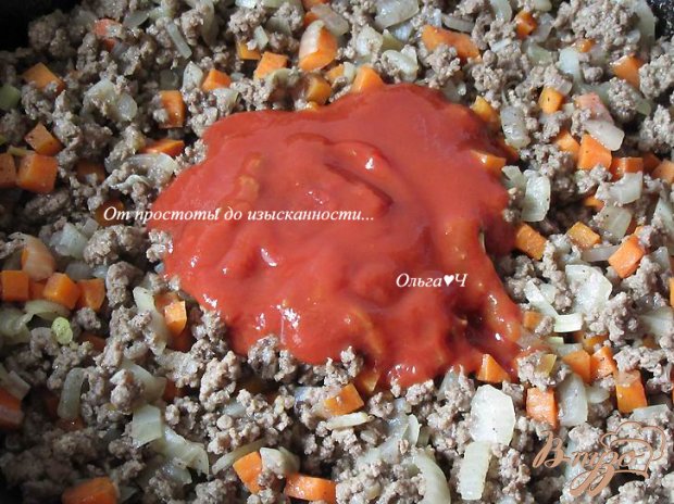 Мясная лазанья с рисовой бумагой Мясная лазанья с рисовой бумагой