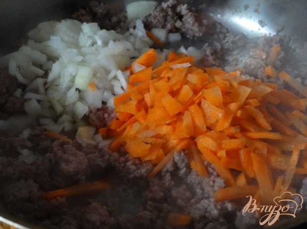 Рассыпчатый плов с фаршем Рассыпчатый плов с фаршем