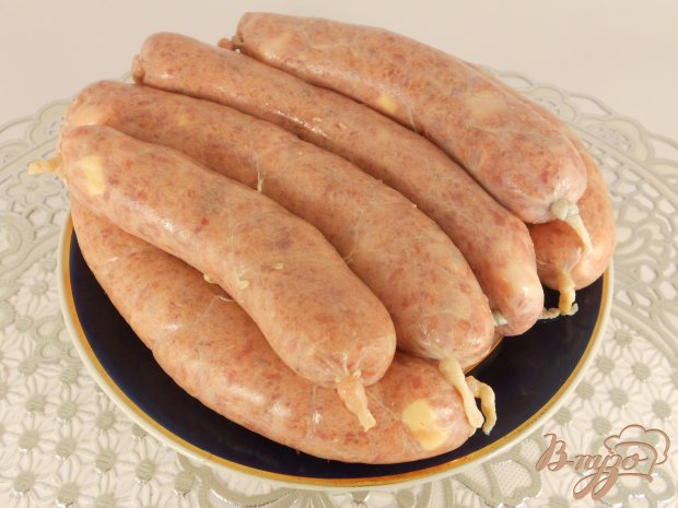 Домашние колбаски с сыром Домашние колбаски с сыром