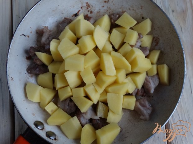Картофель со свининой по-русски Картофель со свининой по-русски
