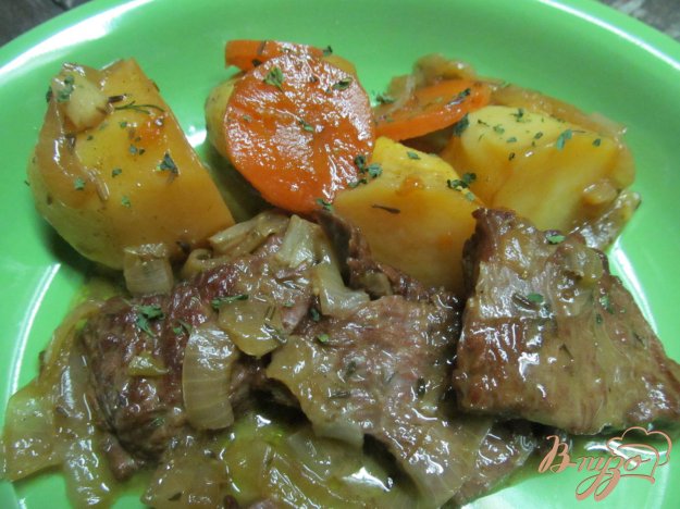 фото рецепта: Говядина с овощами
