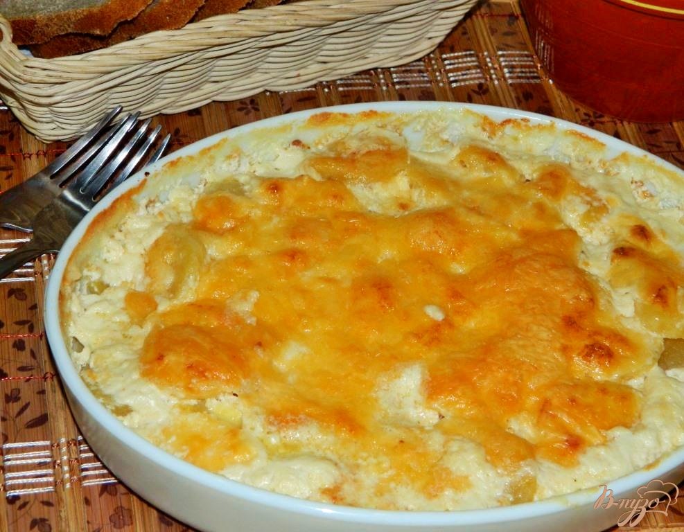 Картофель, запеченый в сливках Картофель, запеченый в сливках