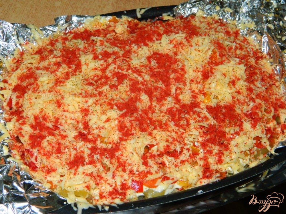 Куриные грудки, запечёные с овощами Куриные грудки, запечёные с овощами