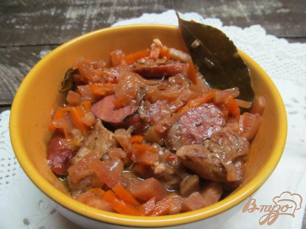 фото рецепта: Тушенная говядина с овощами