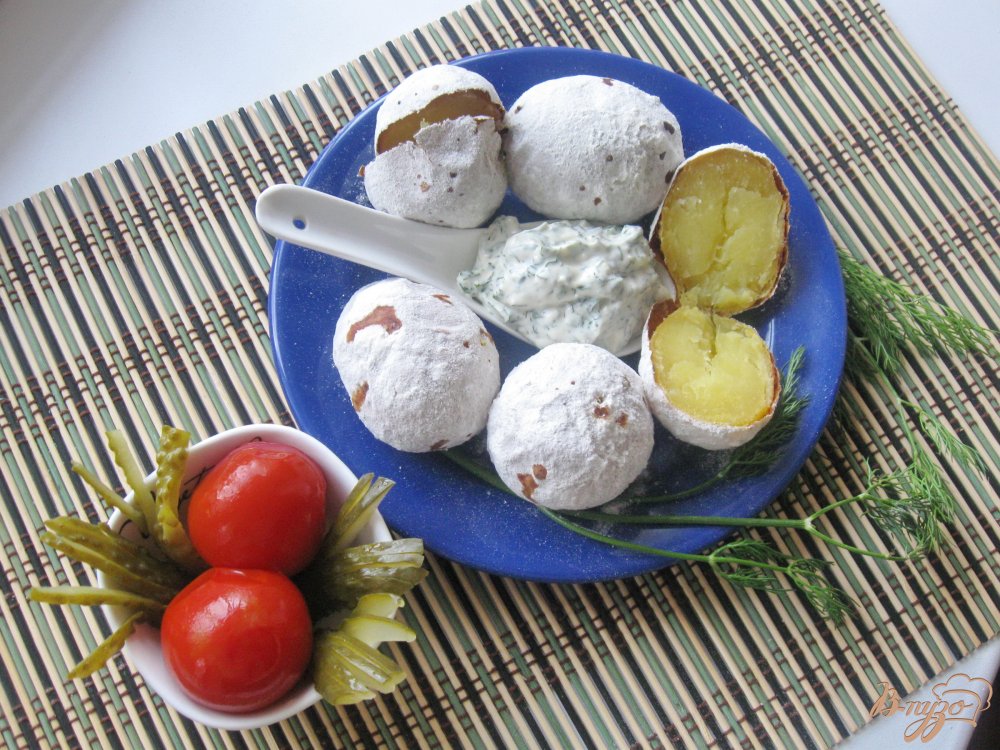 Картошка запечённая, как в костре Картошка запечённая, как в костре