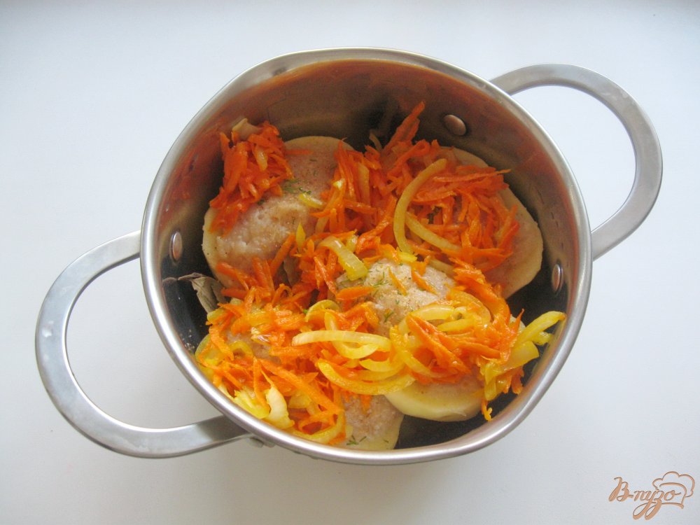 Картофель фаршированный куриным фаршем Картофель фаршированный куриным фаршем