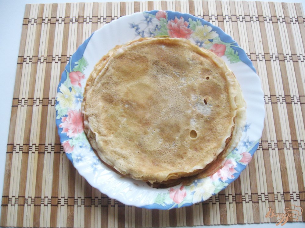 Куриный суп с блинчиками Куриный суп с блинчиками