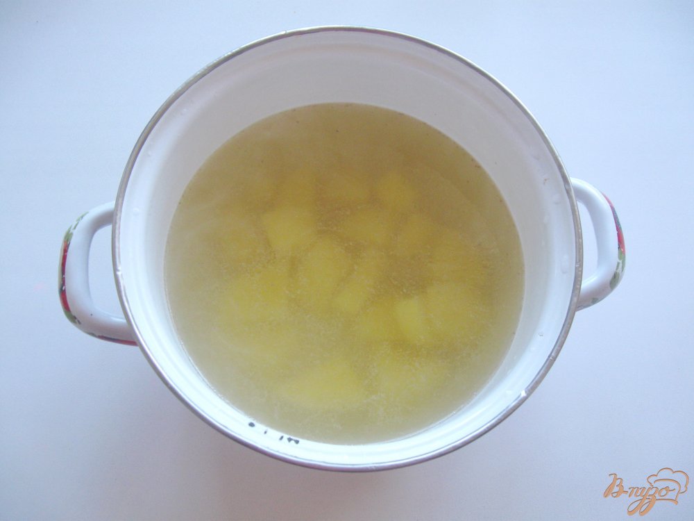 Куриный суп с клецками из тыквы Куриный суп с клецками из тыквы