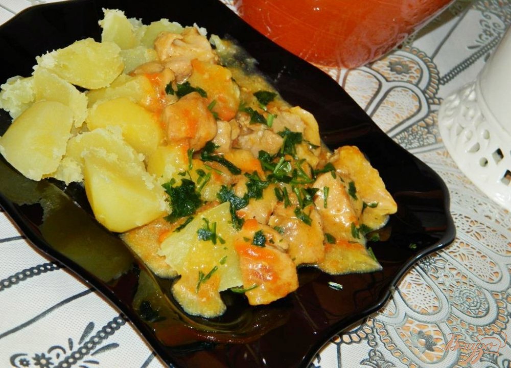 Мясная подлива с сыром Мясная подлива с сыром
