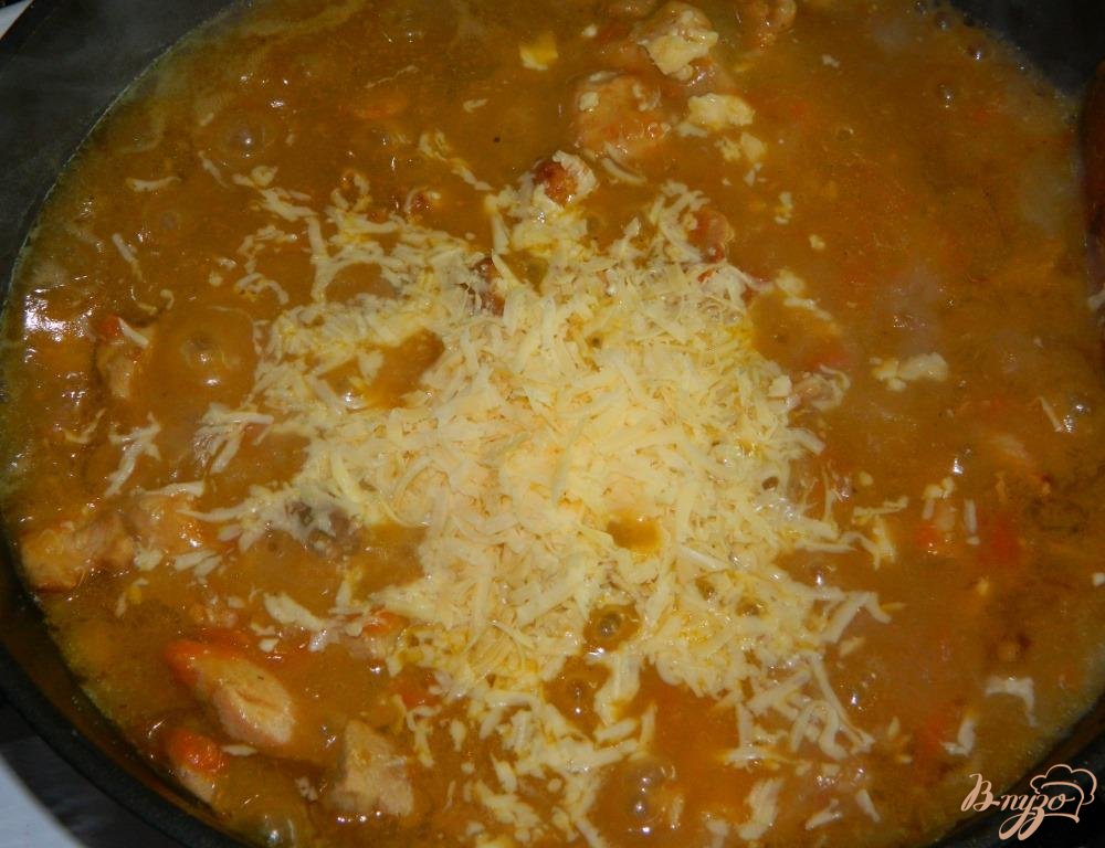 Мясная подлива с сыром Мясная подлива с сыром