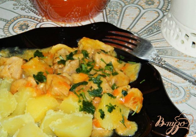 фото рецепта: Мясная подлива с сыром