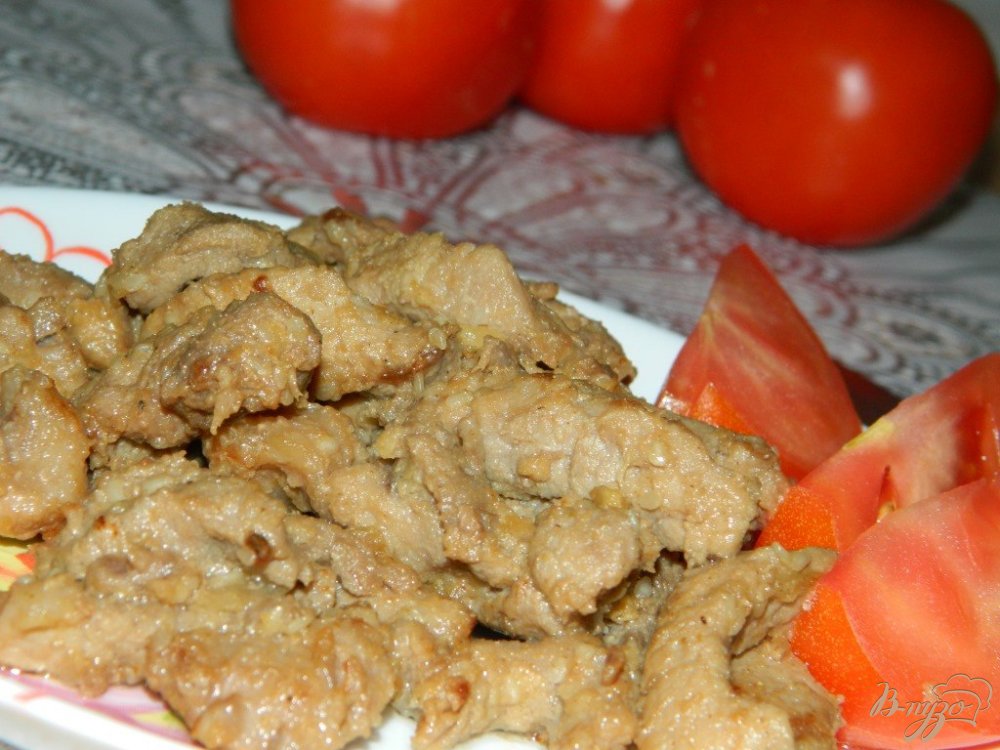 Свинина по-корейски Свинина по-корейски