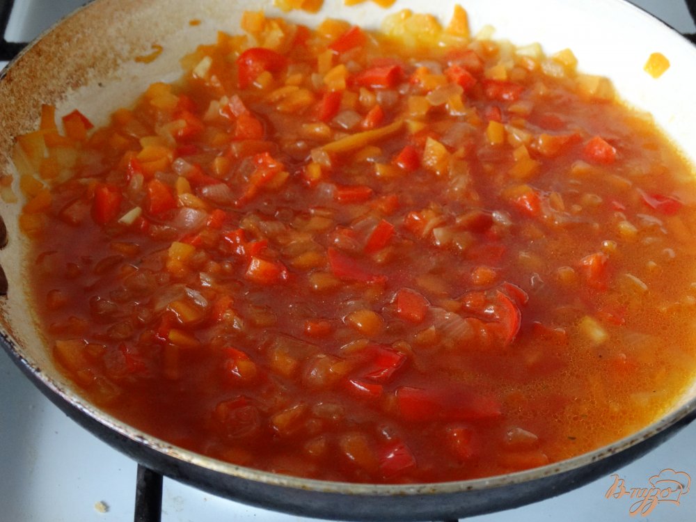 Фото приготовление рецепта: Борщ вегетарианский без мяса шаг №3