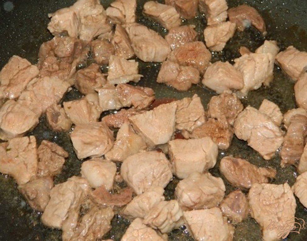 Свинина тушеная с овощами Свинина тушеная с овощами