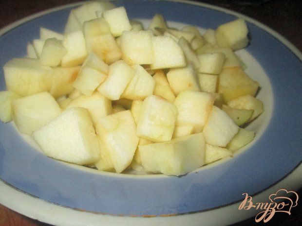 Курица с яблоками в духовке Курица с яблоками в духовке