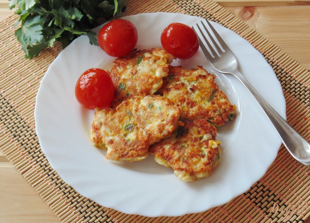 Куриные рубленые котлеты с тыквой Куриные рубленые котлеты с тыквой