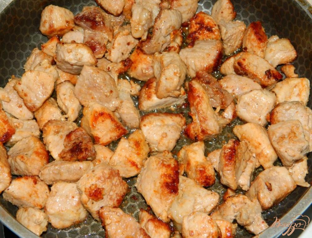 Мясо под сырной шапкой Мясо под сырной шапкой